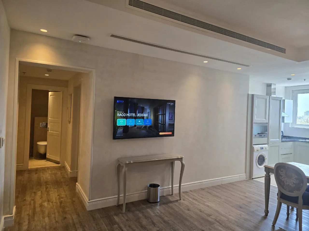 Jubail workforce-accommodation reference depicting hotel Room Smart TV Interface Installation - Raco Hotel Jeddah