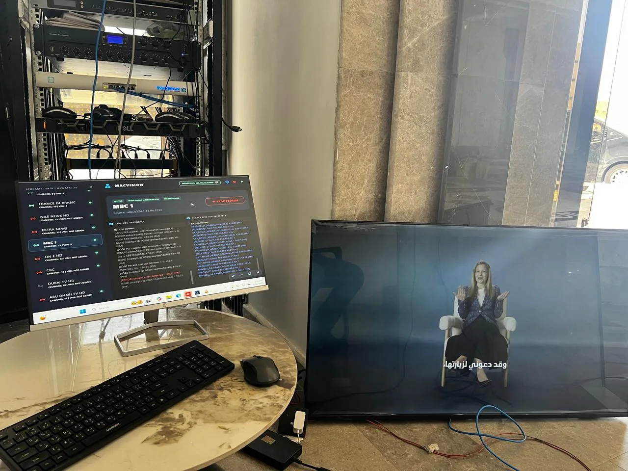 Jubail workforce-accommodation reference depicting mACVISION Middleware Monitoring and Channel Testing - Al Meaqat Plaza Madinah
